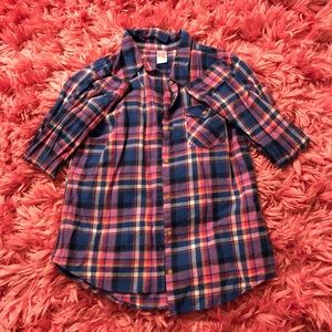 Pink and Blue Flannel